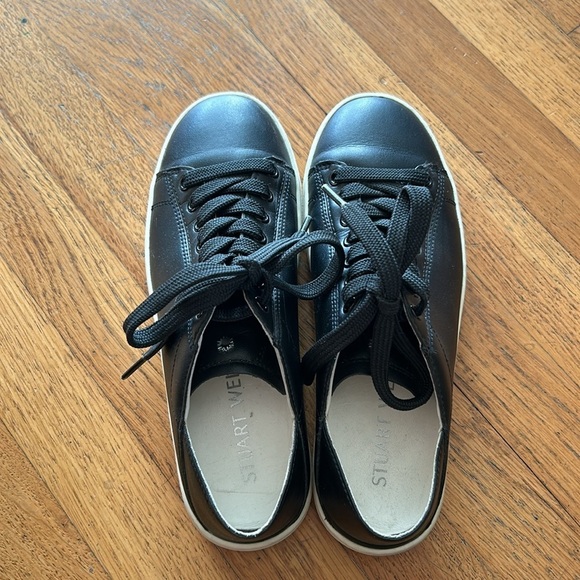 Stuart Weitzman LIVVY CONVERTIBLE Black Sneaker Size 5.5 - Picture 15 of 15